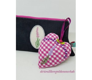 Stickdatei - Lavendel inkl. ITH Beutel & Herz